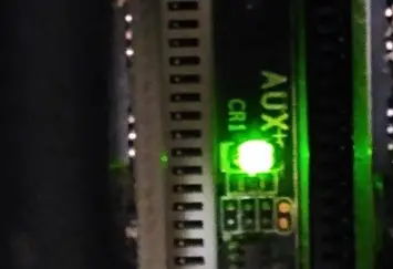 How Do I Fix The Green Light On The Motherboard?