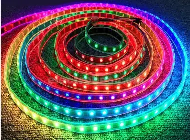 Why are some of your LED lights a different color? 